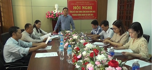 Công đoàn Cơ quan chính quyền tổng kết hoạt động năm 2023